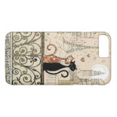 Twee katten in liefde Case-Mate iPhone case (Achterkant (Horizontaal))