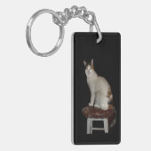 Twee katten sleutelhanger (Voorkant Links)