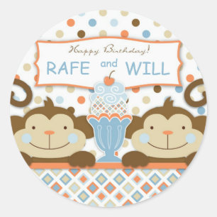 Twee keer de Fun BOYS Sticker