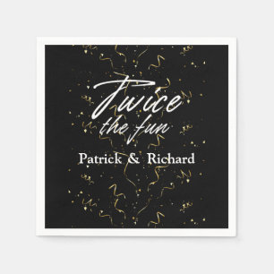 Twee keer de Fun Friends Joint Verjaardag Dubbel Servet