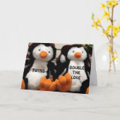 TWEE KEER DE LIEFDE BIJ TWINES KAART (Gele Bloem)