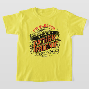 TWEE KEER GEZEGEND — EEN VADER & EEN VRIEND T-SHIRT