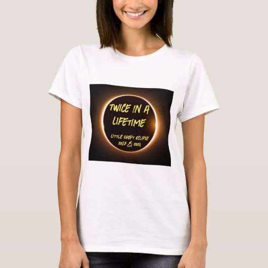 Twee keer in een Lifetime Eclipse Tshirt (Voorkant)