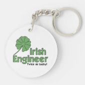 Twee keer zo Lucky Sleutelhanger (Achterkant)