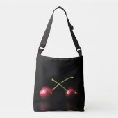 Twee kersen cbba crossbody tas (Voorkant)