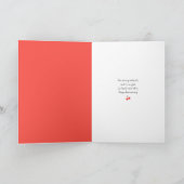 Twee kersen Perfect Match Jubileum Kaart (Binnen)