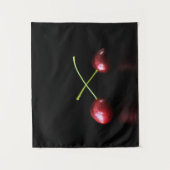 Twee kersen wtcnm wandkleed (Voorkant)