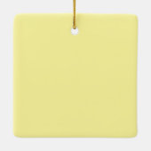 Twee kerstengelen keramisch ornament (Achterkant)