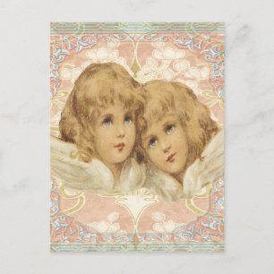 Twee kleine  Angels Briefkaart