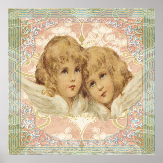 Twee kleine Angels Poster (Voorkant)