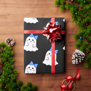 Twee kleine boezemtweelingen cadeaupapier
