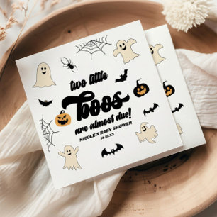 Twee Kleine Boos Tweeling Halloween Baby Shower Servet