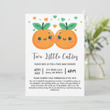 Twee kleine cuties zijn op het Way Twins Baby show