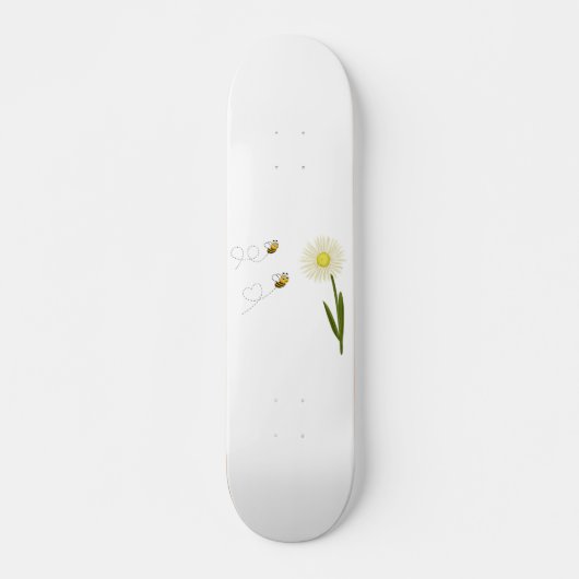 Twee kleine en schattige bijen skateboard (Voorkant)