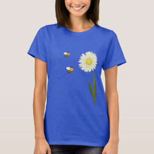 Twee kleine en schattige bijen t-shirt