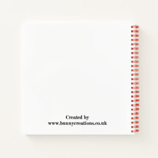 Twee kleine Lop konijntjes Notitieboek