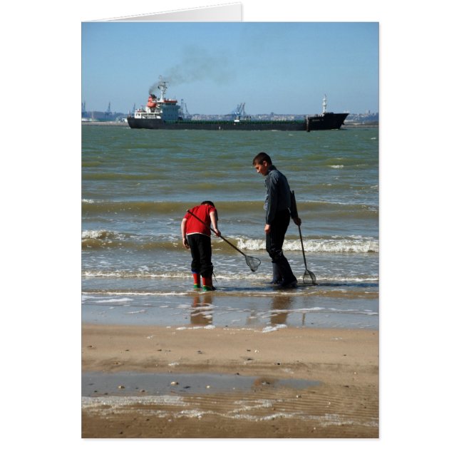 Twee kleine vissers (Voorkant)