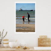 Twee kleine vissers poster (Keuken)