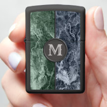 Twee kleurenmarmer-monogram - Kies uw kleuren