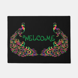 Twee kleurrijke packs Creëer A Welkom Deurmat