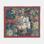Twee koala's omhoog een gom boom fleece deken (Voorkant (Horizontaal))