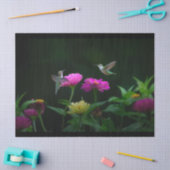 Twee kolibries weefsel papier (Craft)