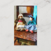 Twee koloniale Rag Dolls Visitekaartje (Achterkant)