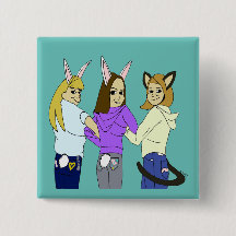 Twee konijntjes en een kat