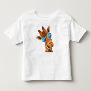TWEE KOOL - GIRAFFE KINDER SHIRTS