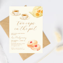 Twee kopjes in een pot Tweeling Thee Partij Baby S