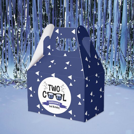 Twee koudebogen, tweede verjaardag bedankdoosjes