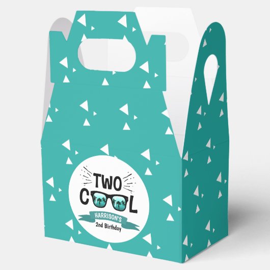 Twee koudebogen, tweede verjaardag bedankdoosjes (Geopend)