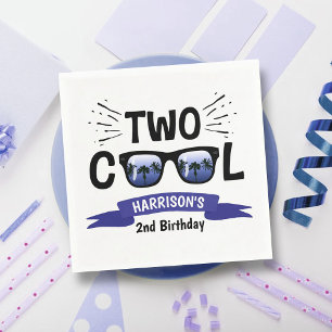 Twee koudebogen, tweede verjaardag servet