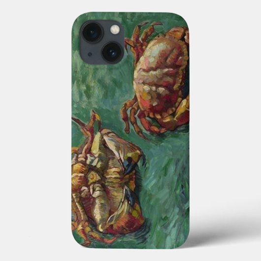 Twee krabben (F606) Van Gogh Fine Art Case-Mate iPhone Case (Achterkant)