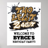 Twee Legit 2 Quit-Poster Poster (Voorkant)