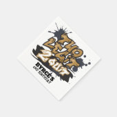 Twee Legit om te Stoppen Verjaardags Servetten (Hoek)