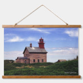 Twee Lichten van Block eiland Hangend Wandkleed (Voorkant)