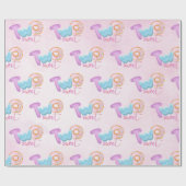 Twee lief cadeaupapier (Vlak)