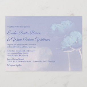 Twee lotusbloemen gelukkig samen Lotus Wedding © Kaart
