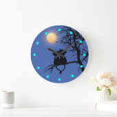 Twee luiken met ronde wand grote klok (Huis)