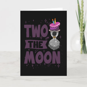 TWEE MAANDEN VAN DE MOON 2de verjaardag van de vri Kaart