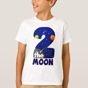 TWEE MAANDEN VAN DE MOON 2de verjaardag van de vri T-shirt