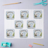Twee maanden vol wonderen tissuepapier (Craft)
