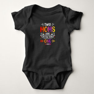 Twee mama Lesbian LGBTQ Proud Romper