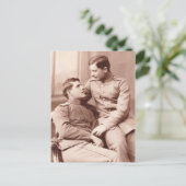 Twee Mannen Briefkaart (Staand voorkant)