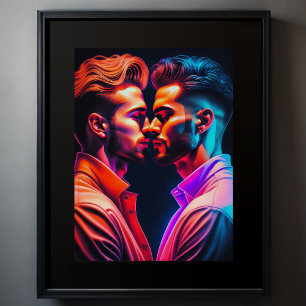 Twee Mannen in Liefde Poster