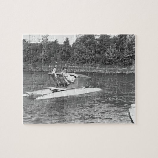 Twee Mannen Legpuzzel (Horizontaal)