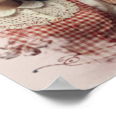 Twee Meisjes Doll Core Antiek Poster (Hoek)