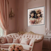 Twee Meisjes  Doll Core Whimsical