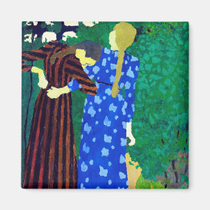 Twee meisjes, Edouard Vuillard Magneet